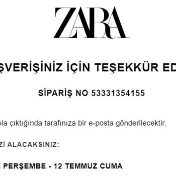 Sendeo Zara Siparişim 28 Haziran'dan Beri Kayıp: Kargo Nerede?