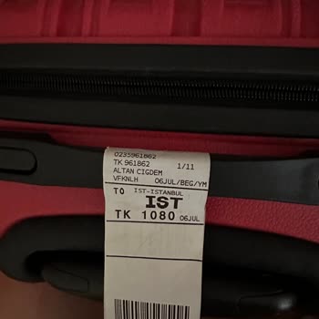 Türk Hava Yolları Bagaj Kırılma Hikayesi