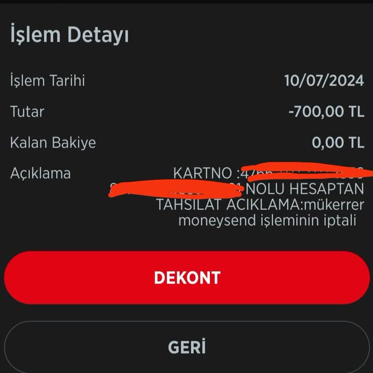 Ziraat Bankası Moneysend İşlemi Yüzünden Param Çekildi
