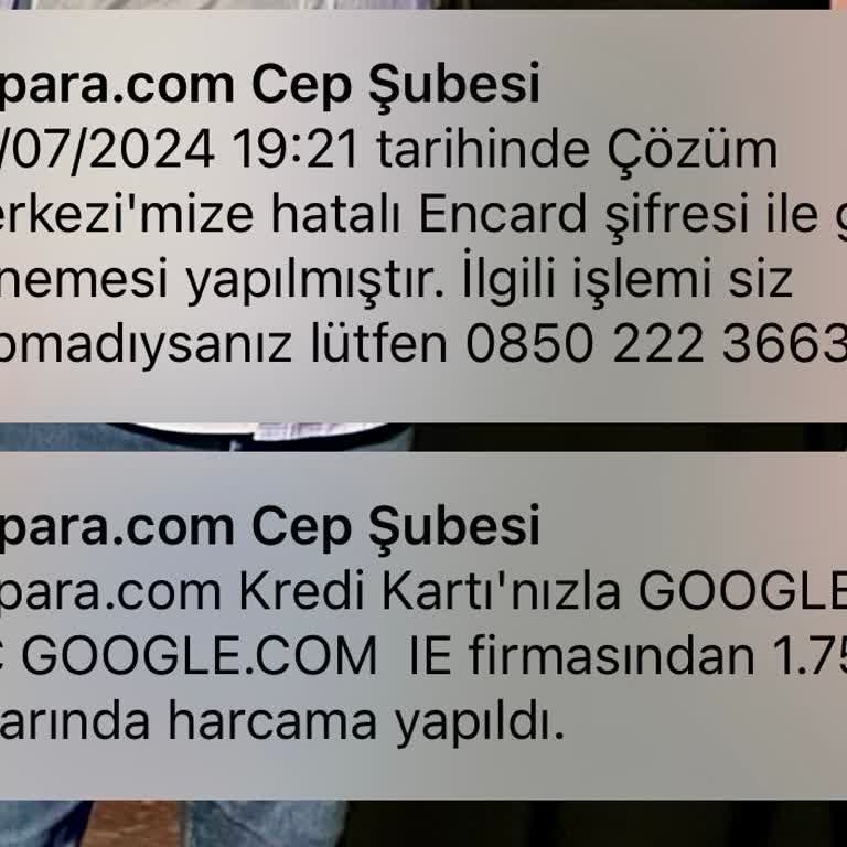 Google Ads CC Kartımdan 1.750 TL Harcama Yaptı!