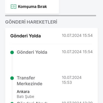 Trendyol Express Siparişim Kargoda Kayboldu