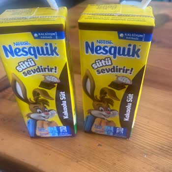 Nestle Nesquik Kakaolu Sut Muzlu Çıktı