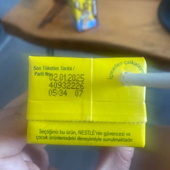 Nestle Nesquik Kakaolu Sut Muzlu Çıktı