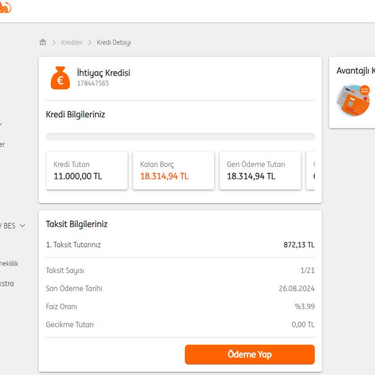 ING Hayat Sigortası Kesintisi