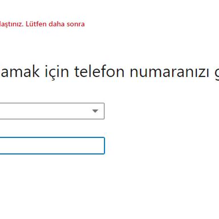 Linkedin "Maksimum Deneme Sayısına Ulaştınız". Hatası!