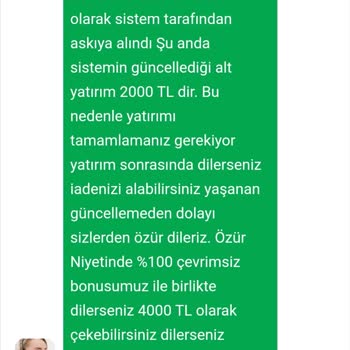 Betine.com Yatırım Limiti
