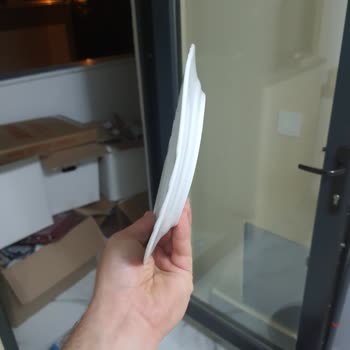 Güral Porselen Fabrika Hatası Yamuk Tabak