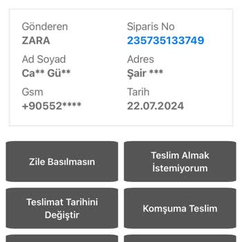 Bir Günde Kargo Şirketi Evde Olduğum Halde Kargomu Getirmedi