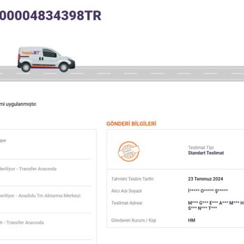 Hepsijet Sorumsuzluğu Ve Kargoyu Kendilerince İptal Etmeleri