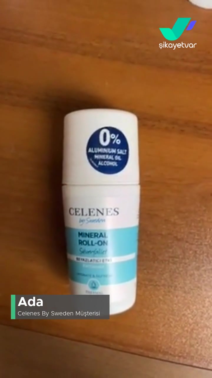 Celenes By Sweden Deodorant Kokusuz! videonun kapak resmi