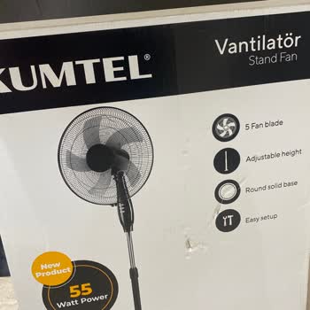 Kumtel Vantilatör Parça Eksik