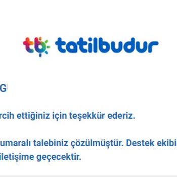 Tatilbudur Otel Rezervasyon İptali