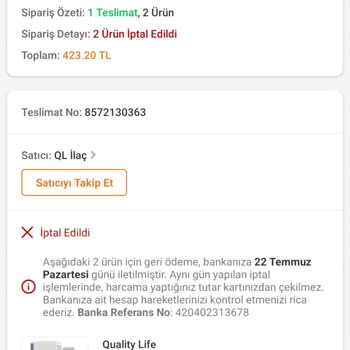 Trendyol İade Parası Geri Ödenmedi