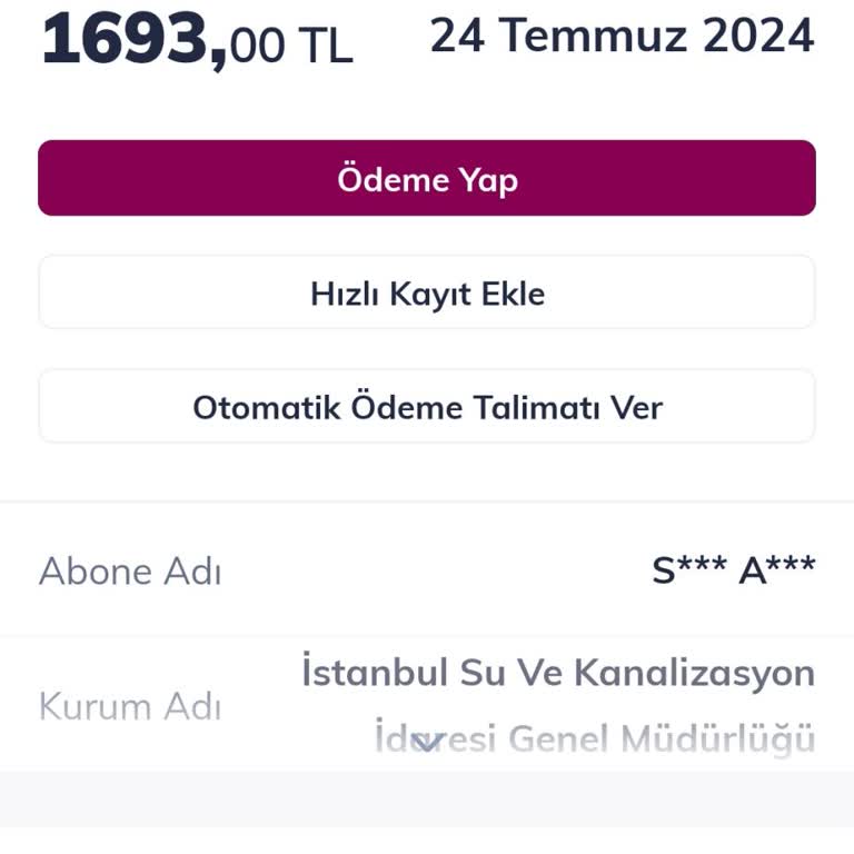 İBB - İstanbul Büyükşehir Belediyesi Su Faturası Kabarık Geliyor