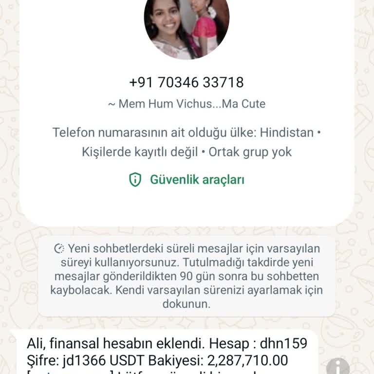 WhatsApp Bilgim Dışında Beni Kayıt Etmişler