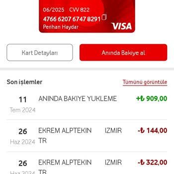 Vodafone Pay Vodafone Vermediği Hizmeti Faturaya Yansıtıyor