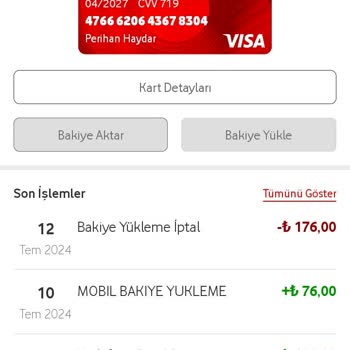 Vodafone Pay Vodafone Vermediği Hizmeti Faturaya Yansıtıyor