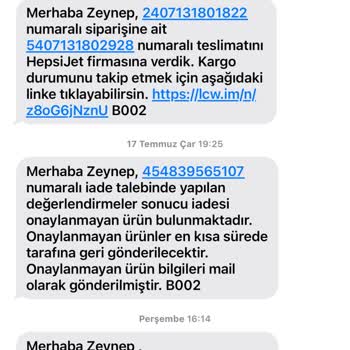 LC Waikiki Etiketi Üstünde Sıfır Ürün Kullanılmış Dediler Diğer Ürünümde Kayıp?