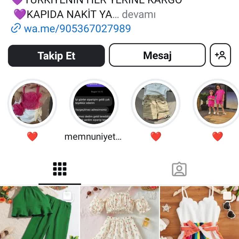 Lunaa__kids (Instagram) Aldığım Elbiseyle Gönderdikleri Aynı Değil