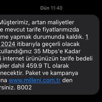 Millenicom Müşteri Hizmetlerine Ulaşamamak
