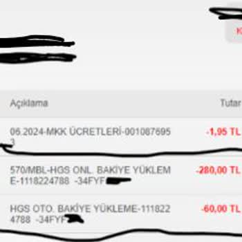 Akbank Hesaptan Çekilen Tutarı HGS Kartına Yansıtmıyor