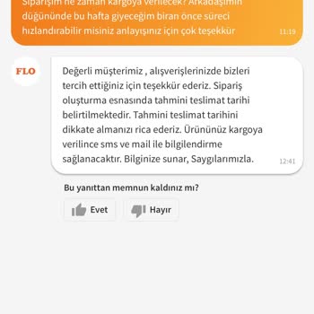 FLO Ayakkabı Trendyol FLO Satıcısı Siparişimi İptal Etti
