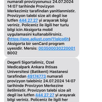 Aksigorta Tamamlayıcı Sağlık Pişmanlık