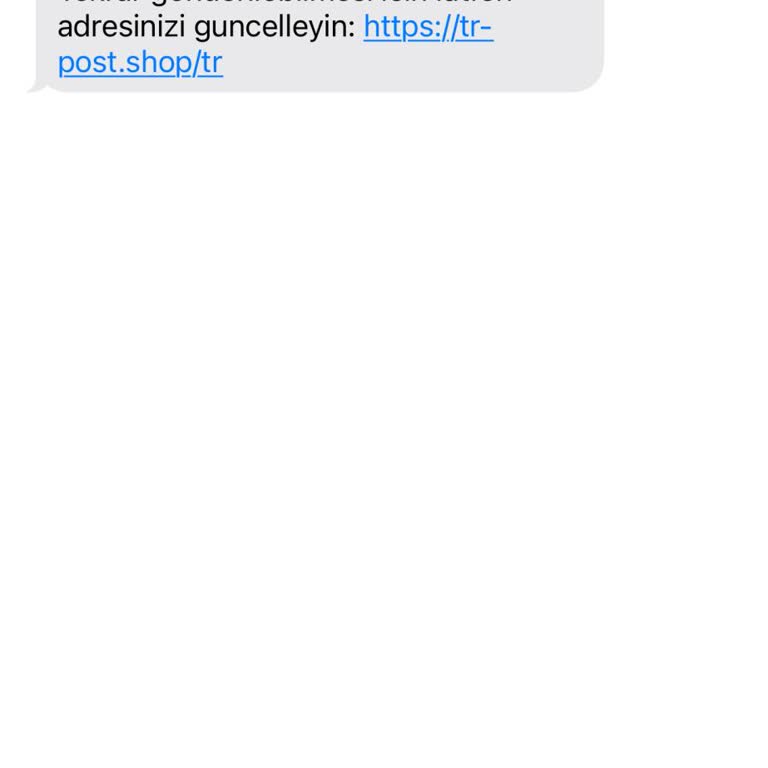 Kargo Yanıltıcı Kargo Mesajları Ve Güvenlik Endişeleri