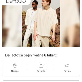 DeFacto Garanti Kredi Kartı Taksit Problemi