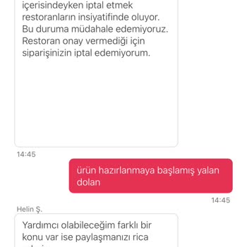 Yemek Sepeti Kupon İptali Yapıldı