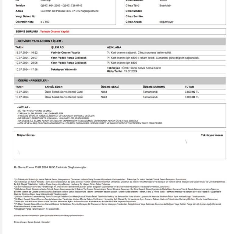 Finlux Paramı Geri İstiyorum Bir Daha Vestel'den Hiçbir Şey Almayacağım