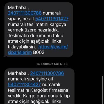 Kargoist Manisa Şubesinde Ve LCW Kargoya Verme Sorunu