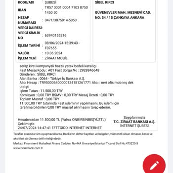 İstikbal Ürün Teslim Alınmamış Olup Para İade Gerçekleştirilmiyor