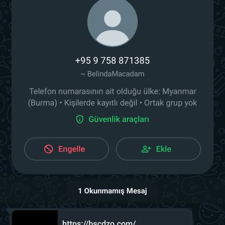 WhatsApp Jay, Finansal Hesap Şikayet