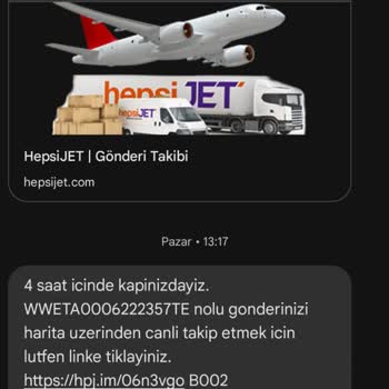 Hepsijet 11 Gündür Kargomu Teslim Etmiyor. Yurt Dışından 7 Günde Geldi