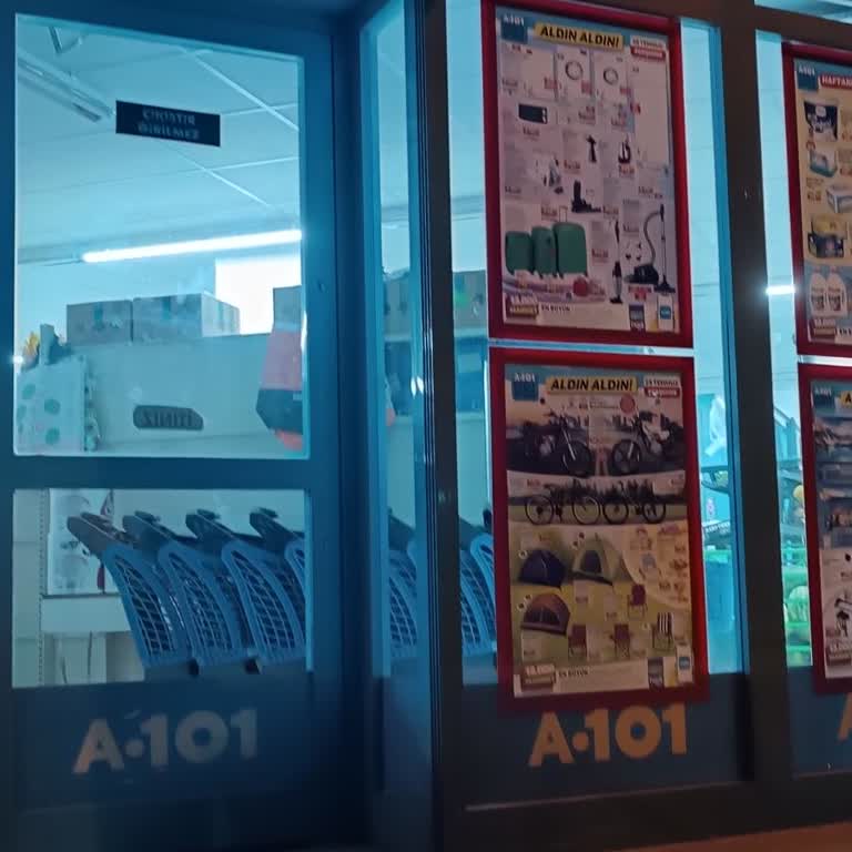 A101 Çalışma Saati Bitmeden Kapıları Kilitleyip Kasayı Kapatması