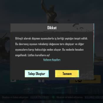 PUBG (Pubgmobile.com) Ceza Lar Fazla Katı