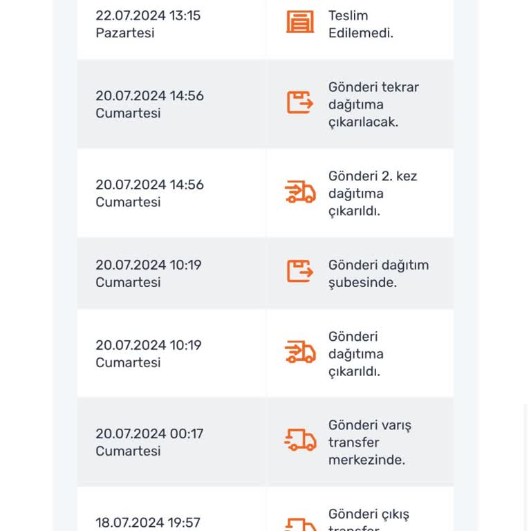 Aras Kargo Gaziantep Şubesinde Kargo Teslimatı Sorunu