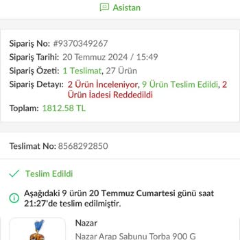 Trendyol GO Migros Beylikdüzü Avenue Şubesi