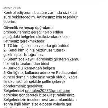 RadissonBet Radissobet204.com Art Niyetli Ödeme Yapmıyor