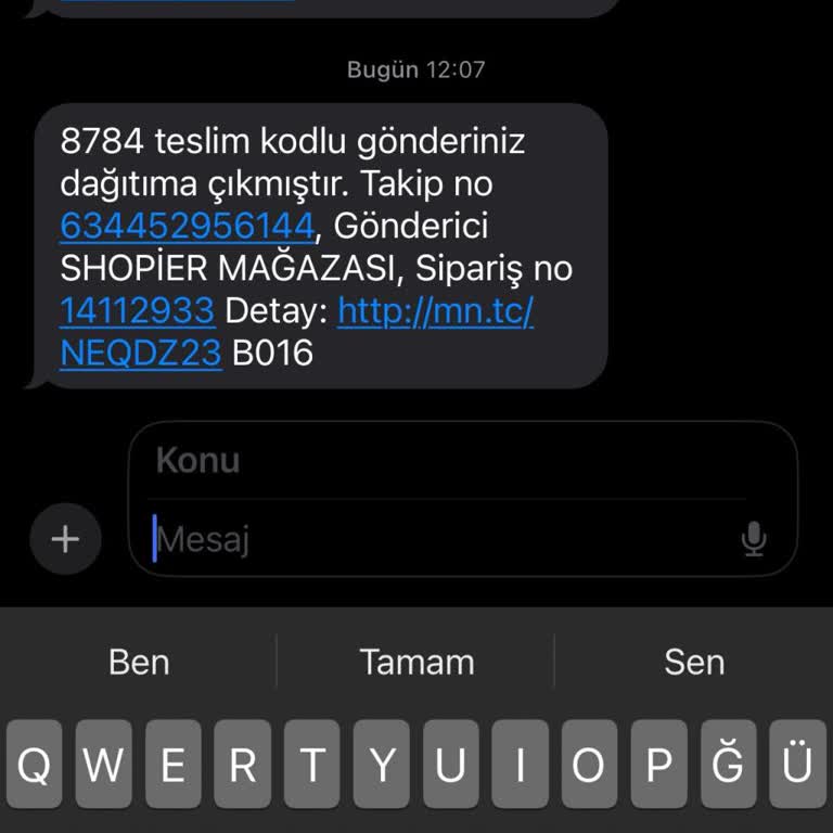 Shopier İade Kodunu Alamamam