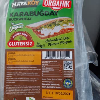 Mayaköy Organik Karabuğday Ekmeğinde Böcek