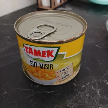 Tamek Mısır Konservesi Paslı