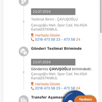 MNG Kargo Çavuşoğlu Şubesi Kargoyu Dağıtıma Çıkartmıyor