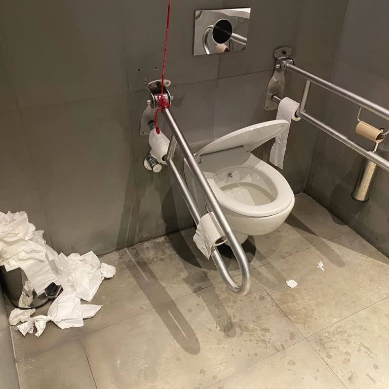 Galataport İstanbul Tuvaletlerinin 0 Hijyen Olması!