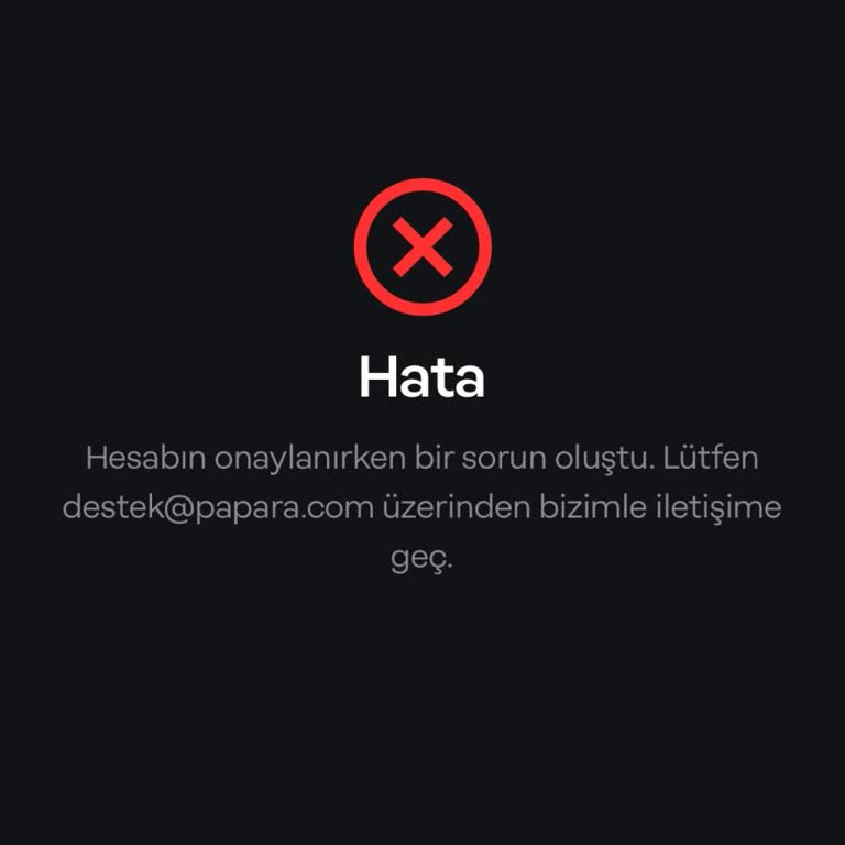 Papara Hesabımın Kalıcı Olarak Kapatılması Ve Güven Sorunu!