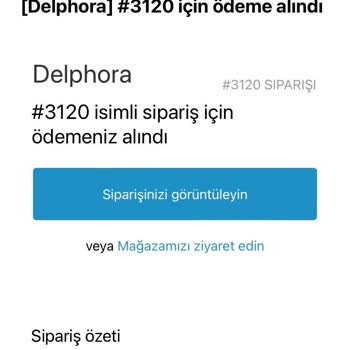 TR Delphora Hala Kargoya Verilmedi