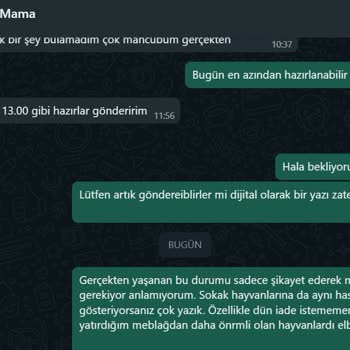 Haçiko Yapılan Bağışa Yönelik Talebe Asla Cevap Vermemesi