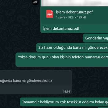 Haçiko Yapılan Bağışa Yönelik Talebe Asla Cevap Vermemesi