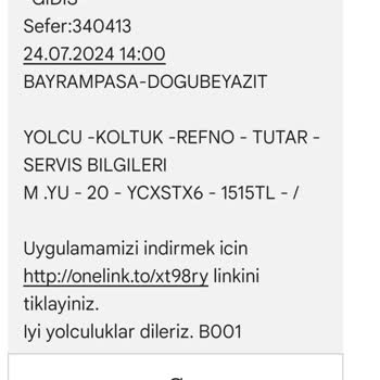 Metro Turizm Mağduriyeti, Vaat Edilen Hizmet, Gönderilen Hizmet Farklı